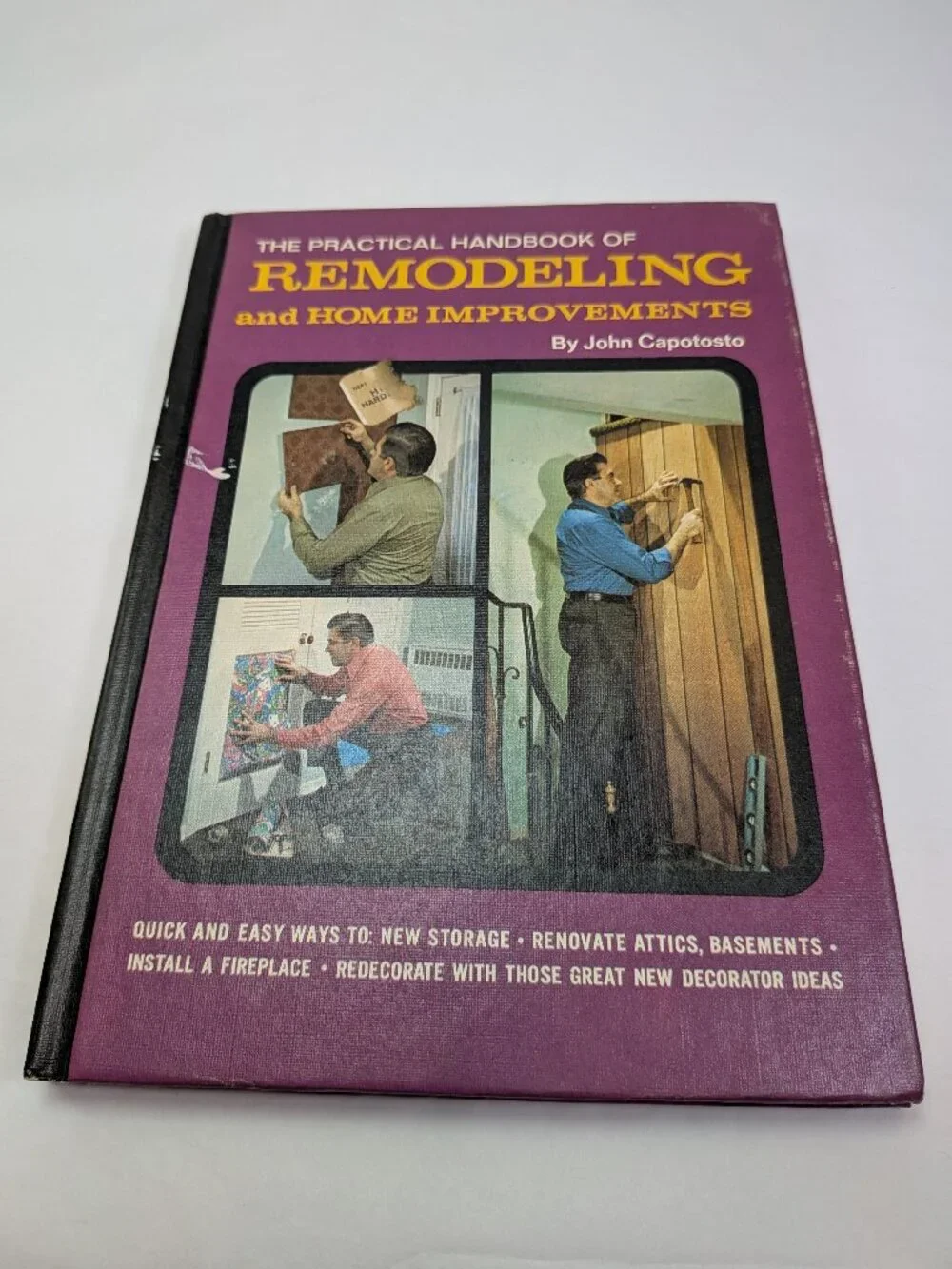 3 Book Set VTG 1973 Retro Home Improvement Carpentry Patio DIY Designs Specs